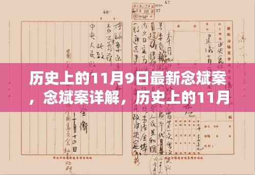 念斌案详解,历史上的11月9日案件真相探究指南
