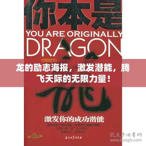 龙的励志海报,激发潜能,腾飞天际的无限力量!