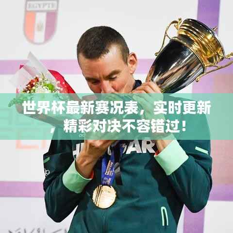 世界杯最新赛况表,实时更新,精彩对决不容错过!