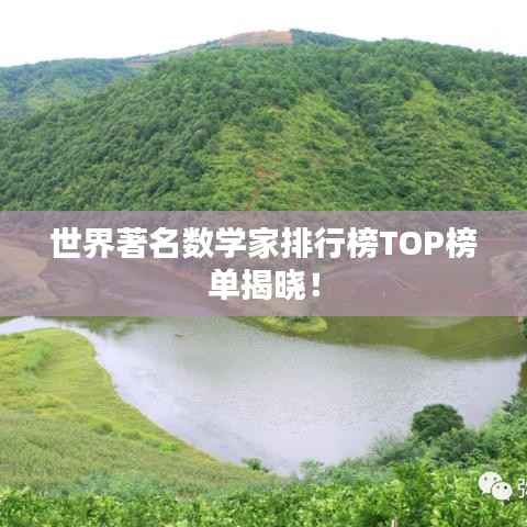世界著名数学家排行榜TOP榜单揭晓！