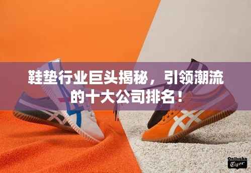 鞋垫行业巨头揭秘,引领潮流的十大公司排名!